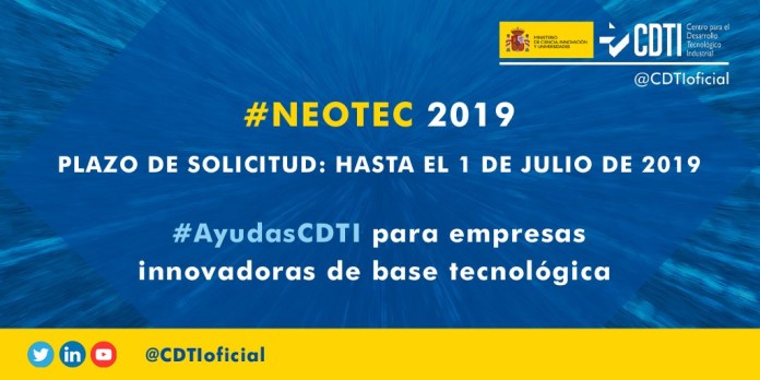 Jornada informativa sobre el programa de financiación 2019 para Emprendedores y Pymes Innovadoras